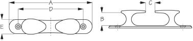 SeaDog Line Heavy Duty Chock