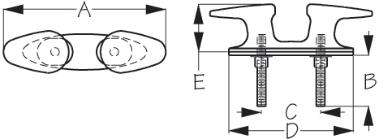 SeaDog Line Heavy Duty Streamlined Bollard