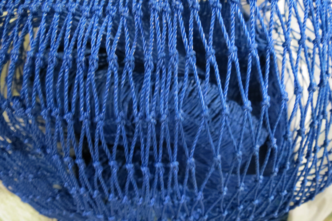 Poly Knotted Blue Heading Netting