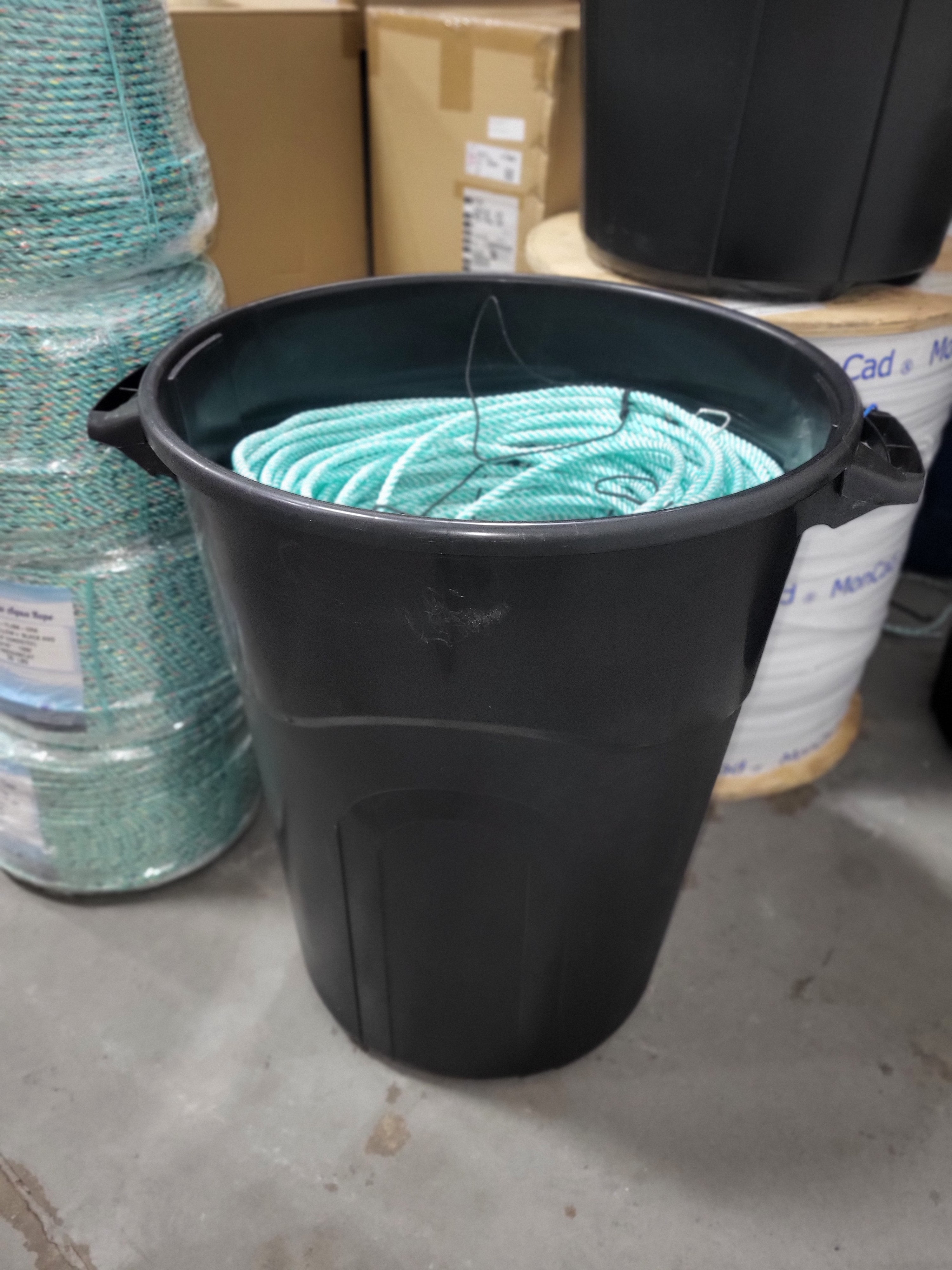Tub of Trawl – Rainbow Net & Rigging