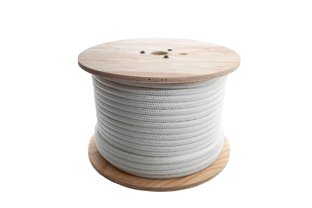 Double Braided Nylon White