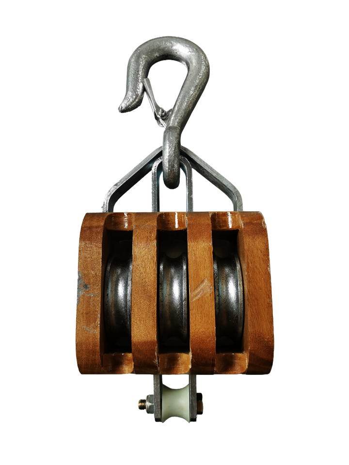 Wooden Block Triple