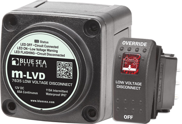 Blue Sea System Mini LVD Low Voltage Disconnect