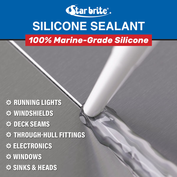 Star Brite® Marine Silicone Sealant