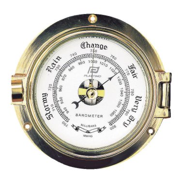 Plastimo Facia Model Porthole Clocks, Barometers &amp; Tide Clocks