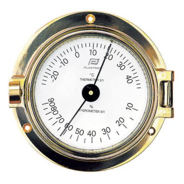 Plastimo Facia Model Porthole Clocks, Barometers &amp; Tide Clocks