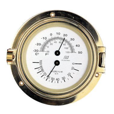 Plastimo Facia Model Porthole Clocks, Barometers &amp; Tide Clocks
