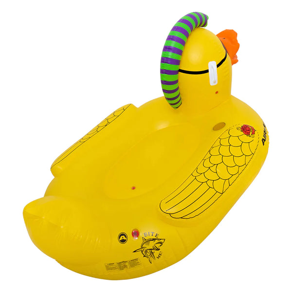 Airhead™ PUNK DUCK Pool Float – Rainbow Net & Rigging