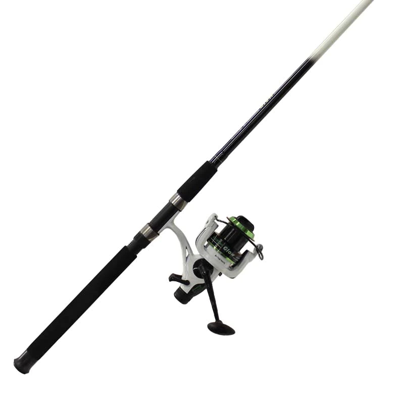 aries surf spinning rod reel combo 11134 Spartan Glow Surf Rod and Reel