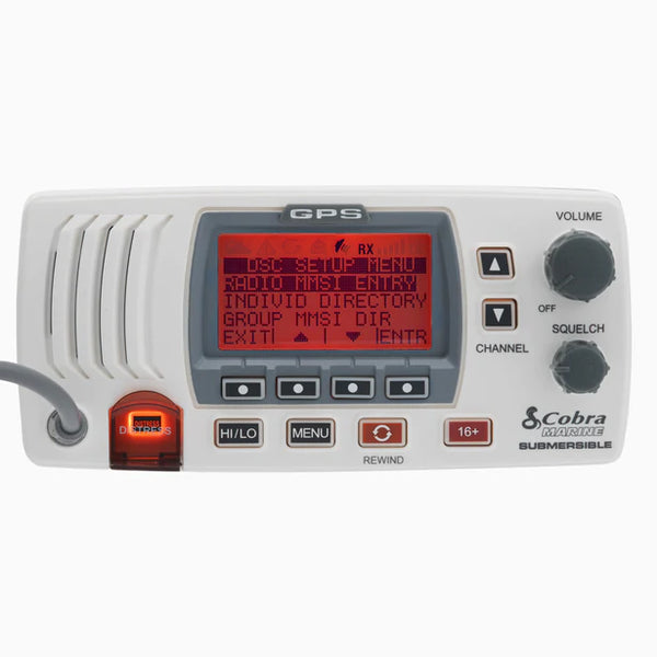 Cobra® VHF Marine Radio with Built in GPS