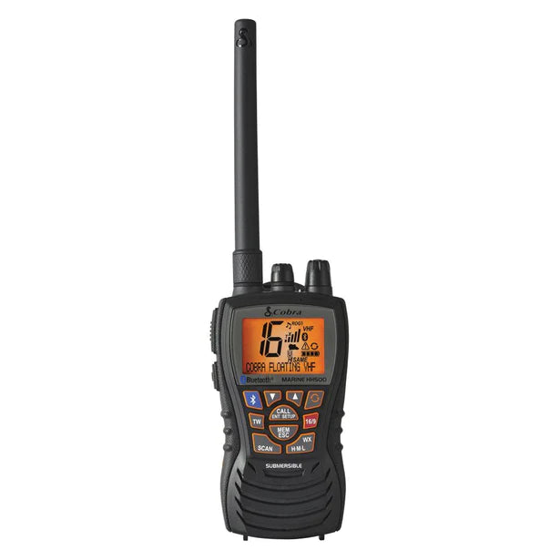 Cobra® Floating Marine VHF Radio with Bluetooth