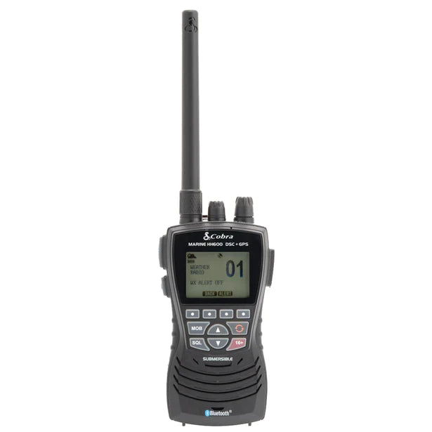 Cobra® Marine VHF Radio with Bluetooth &amp; GPS