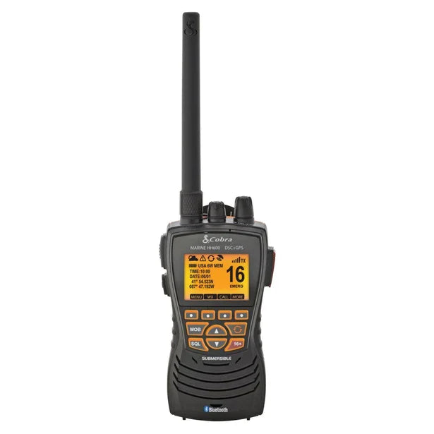 Cobra® Marine VHF Radio with Bluetooth &amp; GPS
