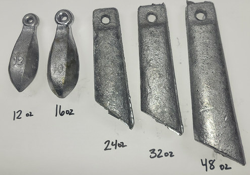 Lead Bank Sinkers