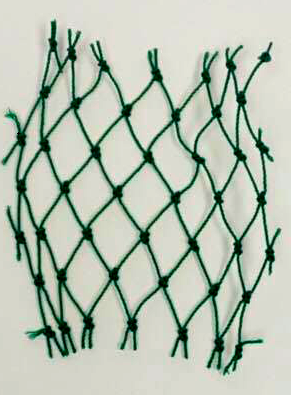 Poly Knotted Green Heading Netting