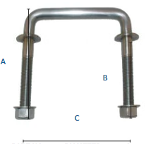 Mooring Staple 316 Stainless Steel