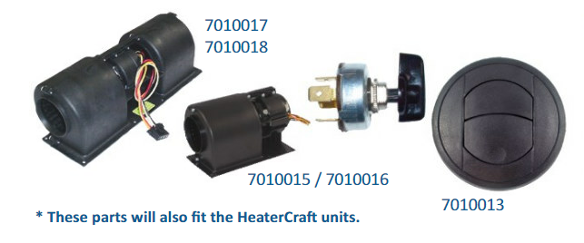 Maradyne  STOKER™ Heating Unit Replacement Parts