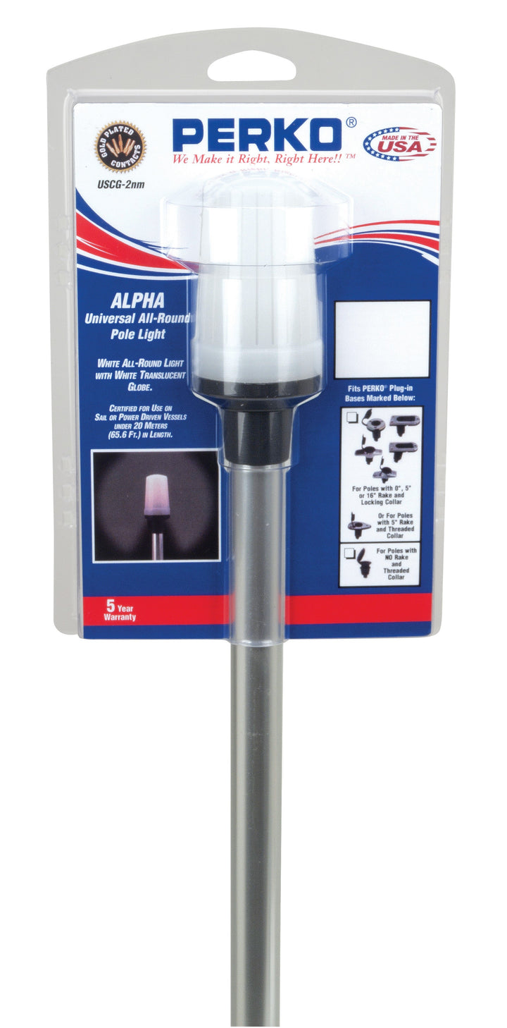 PERKO Alpha Series Universal All-round Pole Light