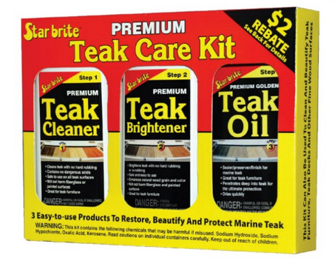 Star Brite® Premium Teak Care Kit