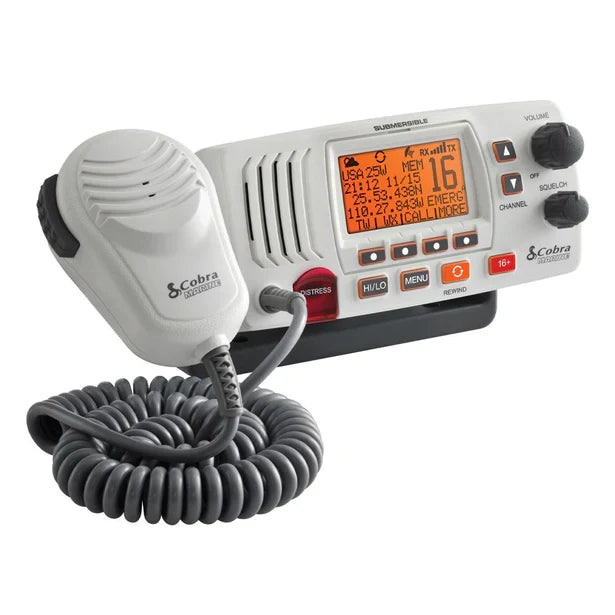 Cobra® VHF Marine Radio with Built in GPS