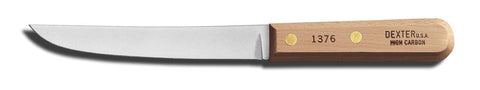 6 inch wide boning knife wood handle