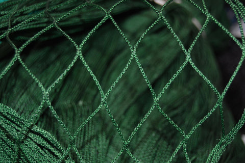 Knotless Nylon Green Heading Netting