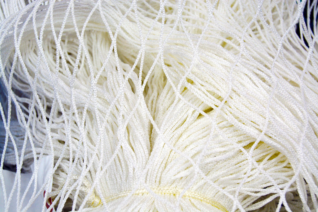 Knotless Nylon White Heading Netting
