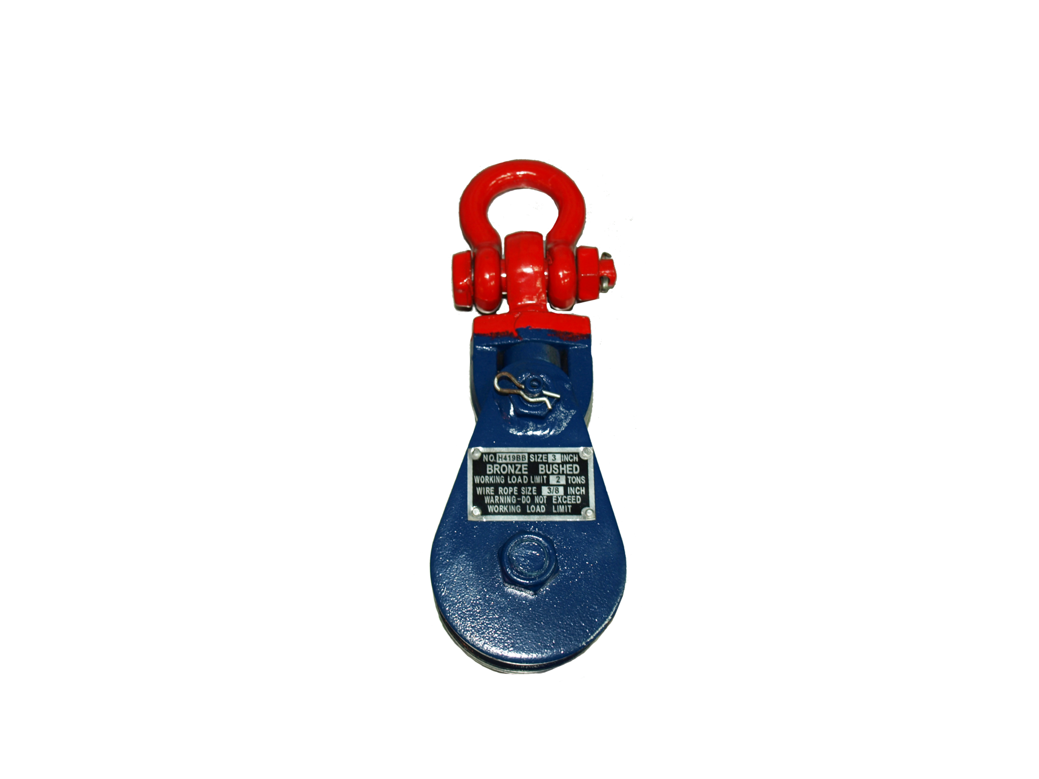 Steel Snatch Block – Rainbow Net & Rigging
