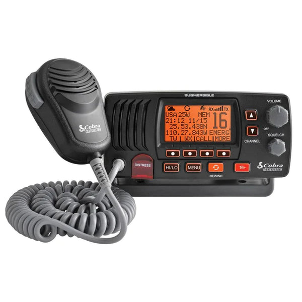 Cobra® VHF Marine Radio with Built in GPS