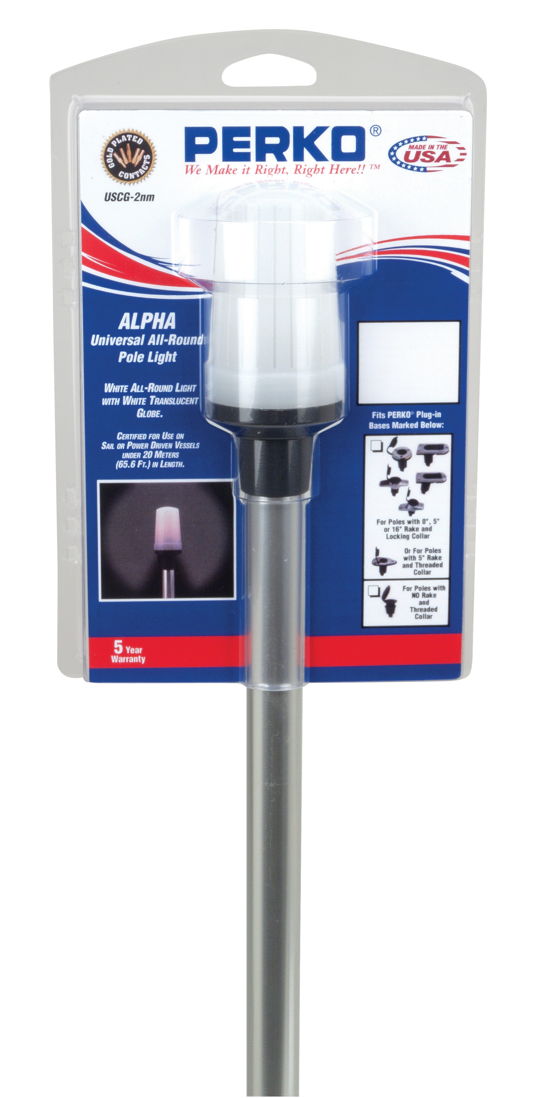 PERKO Alpha Series Universal All-round Pole Light – Rainbow Net & Rigging